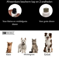 By Fredge® Elektrische Nagelvijl Voor Huisdieren - Nagel Trimmer Hond, Kat En Konijn - Nagelvijl Huisdieren - Nagel Vijl Kat - 100% Veilig - USB Oplaadbaar - Lage Vibratie En Geluid - Draadloos - Wit -Hondenproducten 1200x1190 9