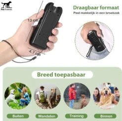 PetFriends Diervriendelijk Ultrasoon Anti Blaf Apparaat Voor Honden - Zonder Schok - Anti Blafband Alternatief - Incl. Batterij -Hondenproducten 1200x1193 7