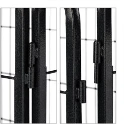 Relaxdays Puppyren - Hondenren - Puppykennel - Konijnenren - Bodem - Metaal - Div. Grootte - M -Hondenproducten 1200x1198 22