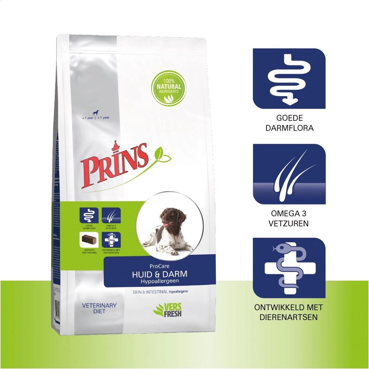 Prins Procare Huid & Darm Hypo Gevogelte - Hondenvoer - 15 Kg 4 Prins Procare Huid & Darm Hypo Gevogelte - Hondenvoer - 15 Kg - Afbeelding 2