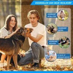 Sharon-B Muilkorf Hond - Camo Bruin - Maat M - Snuitomtrek 26 Tot 30 Cm - Voor Middelgrote Honden -Hondenproducten 1200x1200 1025