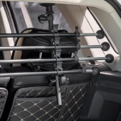 Hondenrek Auto - Hondenrek - Autorek Hond - Bagagerek - Verstelbaar - Staal - Zwart -Hondenproducten 1200x1200 1062