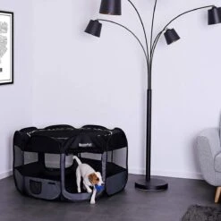 Meisterpet - XXL Opvouwbare Puppyren - 130 X 130 X 60 Cm - Met Gratis Dieren Verzorging Set T.w.v. €19.99 -Hondenproducten 1200x1200 1068