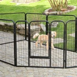 Merkloos Topmast Premium Puppyren - 80 Cm Hoog - 640 Cm Omtrek - Hondenren - Hondenhok - Antraciet 16 Merkloos Topmast Premium Puppyren - 80 Cm Hoog - 640 Cm Omtrek - Hondenren - Hondenhok - Antraciet -Hondenproducten 1200x1200 1087