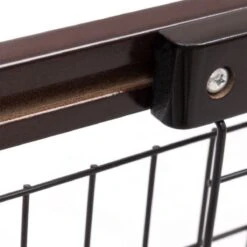 Hondenhek - Traphekje Hond - Traphekje Zonder Boren - Traphekje - BxH 161-97 X 53 Cm - Koffiebruin -Hondenproducten 1200x1200 1126