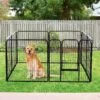 Merkloos Hondenren - Puppyren - Hondenkennel - 8 Kennelpanelen - Staal - 80 Cm Hoog - 640 Cm Omtrek - Uitbreidbaar 2 Merkloos Hondenren - Puppyren - Hondenkennel - 8 Kennelpanelen - Staal - 80 Cm Hoog - 640 Cm Omtrek - Uitbreidbaar -Hondenproducten 1200x1200 1139