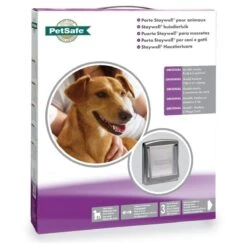 Petsafe 757 Hondenluik - Medium - Zilver/Tranparant -Hondenproducten 1200x1200 1180