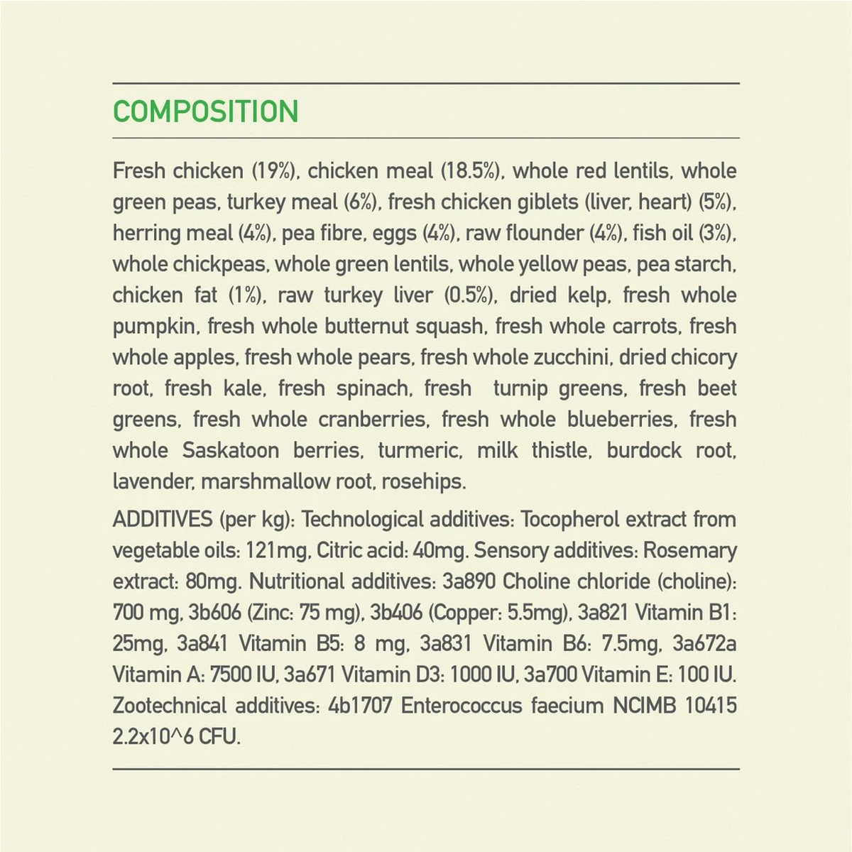 Acana Heritage Senior Dog - 11.4 KG 14 Acana Heritage Senior Dog - 11.4 KG - Afbeelding 12