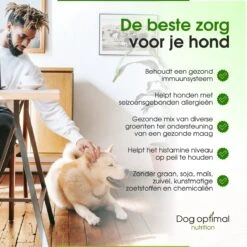 DOG OPTIMAL ANTI ALLERGY SUPPORT 120 Stuks - Allergie - Honden - Hondensnacks - Hondenkoekjes - Hondensupplementen - Honden - Puppy - Hondenvoeding - Weerstand - Jeuk-hond - Jeuk -Hondenproducten 1200x1200 1238