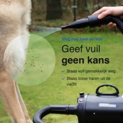 Vivid Green Waterblazer Met 3 Opzetstukken - Hondenfohn - Voor Honden - Met Geluiddemper - 2800W 20 Vivid Green Waterblazer Met 3 Opzetstukken - Hondenfohn - Voor Honden - Met Geluiddemper - 2800W -Hondenproducten 1200x1200 128