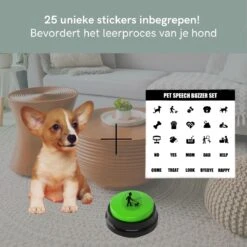Comfort Company Praatknop Hond | Dogbuttons – Honden Speelgoed | Honden Speelgoed Intelligentie | 4 Stuks | Agility Voor De Hond | 30 Seconden Opnamen | Honden Training -Hondenproducten 1200x1200 1296