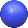Jolly Ball Push-n Play – Mega Sterke En Duurzame Honden Speelbal – Uitermate Geschikt Voor Wilde Honden - Bijtbestendig - Polyethyleen - Blauw - Ø 35 Cm