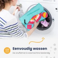 Snuffelmat 70x70cm Inclusief Rubberen Massage Bal & E-book - Speelmat Hond - Denkspel Hond - Puppy Speelgoed - Anti Schrok Mat - Honden Snoepjes - Cadeau Tip -Hondenproducten 1200x1200 1353