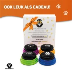 Vulpes Pets® PRO Praatknop Voor Honden Met Speelmat - Dogbuttons - Laat Uw Huisdier Spreken - Hondenspeelgoed - Honden Training - Inclusief E-Book En Speelmat 24 Vulpes Pets® PRO Praatknop Voor Honden Met Speelmat - Dogbuttons - Laat Uw Huisdier Spreken - Hondenspeelgoed - Honden Training - Inclusief E-Book En Speelmat -Hondenproducten 1200x1200 1395