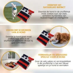 Merkloos Go Quality Honden Speelgoed - Snuffelmat - Snuffelmat Hond - Hondenspeeltjes - Puppy Speelgoed - Honden Speelgoed Intelligentie -Hondenproducten 1200x1200 1397