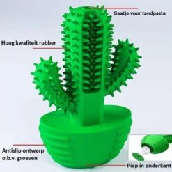 Tandenborstel + TANDPASTA Hond Melk Geur Smaak En Piep Honden Speelgoed - Cactus Dog Toy Tandverzorging Kauwbotten Hondenspeelgoed Hondenbot Kauwstaaf Tanden Puppy Hondenspeeltje Sterk Kauwspeelgoed - Dutchwide 19 Tandenborstel + TANDPASTA Hond Melk Geur Smaak En Piep Honden Speelgoed - Cactus Dog Toy Tandverzorging Kauwbotten Hondenspeelgoed Hondenbot Kauwstaaf Tanden Puppy Hondenspeeltje Sterk Kauwspeelgoed - Dutchwide -Hondenproducten 1200x1200 1431