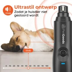 PetGoods Elektrische Nagel Vijl Voor Huisdieren - Incl. 2 Vijlen - Honden/Katten/Dieren - Draadloos -Hondenproducten 1200x1200 153
