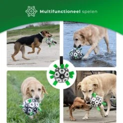 Honden Speelgoed Bal Voetbal Extra Sterk Met Handvaten Ball Hondenbal - 15 Cm - Dutchwide -Hondenproducten 1200x1200 1533