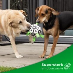 Honden Speelgoed Bal Voetbal Extra Sterk Met Handvaten Ball Hondenbal - 15 Cm - Dutchwide -Hondenproducten 1200x1200 1534