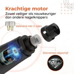 PetGoods Elektrische Nagel Vijl Voor Huisdieren - Incl. 2 Vijlen - Honden/Katten/Dieren - Draadloos -Hondenproducten 1200x1200 154