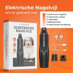 PetGoods Elektrische Nagel Vijl Voor Huisdieren - Incl. 2 Vijlen - Honden/Katten/Dieren - Draadloos -Hondenproducten 1200x1200 158