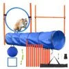 AYOO Agility Voor De Hond - Honden Agility Set - Honden Training - Honden Behendigheid Set - Honden Parcours - Training Huisdieren - Tunnel - Slalom - Horde - Draagzak - 21 Delig - GRATIS Speeltouw -Hondenproducten 1200x1200 1592