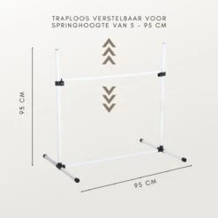 Agility Voor De Hond - Horde - Twee Hordes - Horde Set - Tot 95 Cm - Honden Behendigheidsset - Horde - Agility Voor De Hond -Hondenproducten 1200x1200 1630