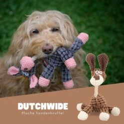 Dutchwide Honden - Knuffel - Met Piep - Extra Sterk - Speelgoed - Pluche - Hondenknuffel - Intelligentie -Hondenproducten 1200x1200 1682