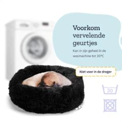 All 4 Pets Supply® Hondenmand Donut - Kattenmand - Maat XS - Geschikt Voor Honden/katten Tot 30 Cm - Hondenkussen - Zwart 15 All 4 Pets Supply® Hondenmand Donut - Kattenmand - Maat XS - Geschikt Voor Honden/katten Tot 30 Cm - Hondenkussen - Zwart -Hondenproducten 1200x1200 1744