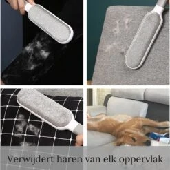 Pet Lovers - Huisdierhaar Verwijderaar - Dierenhaar Verwijderaar - Pluizenborstel - Kledingborstel - Haarverwijderaar - Ontpluizer - Honden En Kattenhaar Verwijderaar - + GRATIS Draagbare Haarverwijderaar -Hondenproducten 1200x1200 181