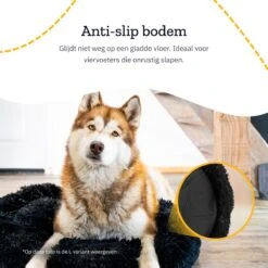 All 4 Pets Supply® Hondenmand Donut - Maat M - Geschikt Voor Honden Tot 50 Cm - Hondenkussen - Zwart -Hondenproducten 1200x1200 1829
