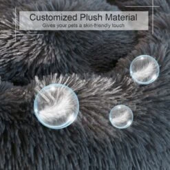 BOTC Hondenmand - Vetbed 60 Cm - Kattenmand - Warmtemat - Voor Honden En Katten - Grijs -Hondenproducten 1200x1200 1850