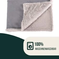 Happilax Fluffy Hondendeken Voor Auto & Bank, Wasbare Hondenmat Voor Op Reis, Grijs, L 11 Happilax Fluffy Hondendeken Voor Auto & Bank, Wasbare Hondenmat Voor Op Reis, Grijs, L -Hondenproducten 1200x1200 1952