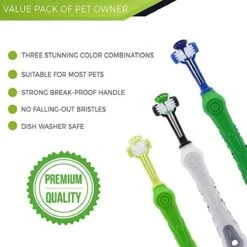 Merkloos Tandenborstel - Voor Huisdieren - Honden - 3 Zijdig - Multi-Hoek - Schoonmaken - Tanden - Slechte Adem - Tandsteen - Tandenborstel - Gezondheid - Blauw 12 Merkloos Tandenborstel - Voor Huisdieren - Honden - 3 Zijdig - Multi-Hoek - Schoonmaken - Tanden - Slechte Adem - Tandsteen - Tandenborstel - Gezondheid - Blauw -Hondenproducten 1200x1200 2020