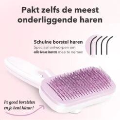 Lubadoo® - Kattenborstel - Hondenborstel - Kattenkam - Kattenhaar - Hondenhaar - Huisdierhaar Verwijderaar - Haarverwijderaar Voor Huisdieren - Langharig - Kortharig - Roze -Hondenproducten 1200x1200 265