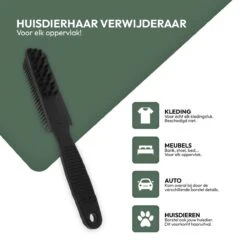 STACK Huisdierhaar Verwijderaar | Rubber - Pluizenborstel - Ontpluizer - Meubelborstel - Ontharingsborstel - Kledingborstel - Hondenhaar En Kattenhaar Verwijderen - Haarverwijderaar - Haren Verwijderen - Honden En Katten Borstel - Hondenkam -Hondenproducten 1200x1200 272