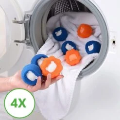 Merkloos Wasdrogerbollen - Haarverwijderaar Huisdieren - Haarvanger Wasmachine - Wasbollen - Drogerbollen - 4 Keer 15 Merkloos Wasdrogerbollen - Haarverwijderaar Huisdieren - Haarvanger Wasmachine - Wasbollen - Drogerbollen - 4 Keer -Hondenproducten 1200x1200 275