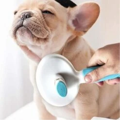 Merkloos Dierenborstel - Haarborstel Huisdieren - Borstel Voor Vacht Huisdier - Borstel Kat - Borstel Hond - Makkelijk Haar Verwijderen Met één Klik - Inclusief Speeltje - Kam Huisdier - Vachtverzorging - Massage -Hondenproducten 1200x1200 314