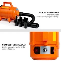 Krachtige Hondenföhn/ Waterblazer Met Draaiknop Om Overtollig Water En Stof Snel Uit De Vacht Te Blazen | Verstelbare Vermogen Standen (500W Tot 2200W) En Verstelbare Temperatuur - Type B Oranje 17 Krachtige Hondenföhn/ Waterblazer Met Draaiknop Om Overtollig Water En Stof Snel Uit De Vacht Te Blazen | Verstelbare Vermogen Standen (500W Tot 2200W) En Verstelbare Temperatuur - Type B Oranje -Hondenproducten 1200x1200 334