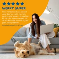 Pawwy Dieren Tondeuse Set Draadloos Voor Honden En Katten – Voor Dikke Vacht - Hondentondeuse – Hondentrimmer - Scheerapparaat - Goud -Hondenproducten 1200x1200 345