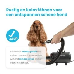 Qumax Professionele Hondenföhn Met 4 Opzetstukken – Waterblazer Voor Honden – Stil Design – Compact En Modern - Zwart -Hondenproducten 1200x1200 364
