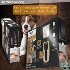 AVE Pets® Complete Hondentondeuse Set - Draadloos Tondeuse - Scheerapparaat Voor Je Hond Of Kat - Huisdier Trimmer - Professionele Dierentondeuse - Dieren Verzorging -Hondenproducten 1200x1200 427