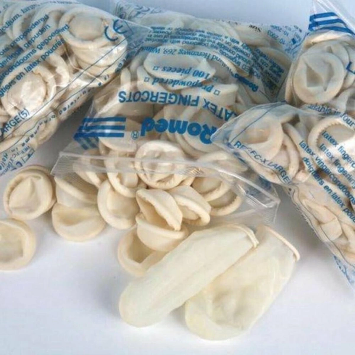 Emro Vingerlingen Latex Condooms - Large - 100 Stuks 5 Emro Vingerlingen Latex Condooms - Large - 100 Stuks - Afbeelding 3