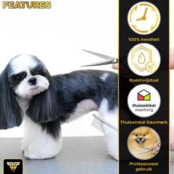 Toivo Schaar Voor Dieren - Zilver - Effileerscharen - Honden Scharenset - Dierenschaar - Set 5 Stuks - Trimscharen - Trimset - Uitdunschaar Hond - Schaar Honden -Hondenproducten 1200x1200 456