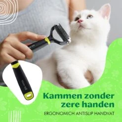 Mister Mill Professionele 2-Zijdige Ondervacht Kam Voor Hond En Kat – Honden/Kattenborstel – Klittenkam – 9,5 Cm. 16 Mister Mill Professionele 2-Zijdige Ondervacht Kam Voor Hond En Kat – Honden/Kattenborstel – Klittenkam – 9,5 Cm. -Hondenproducten 1200x1200 536