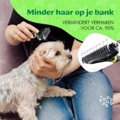 Mister Mill Professionele 2-Zijdige Ondervacht Kam Voor Hond En Kat – Honden/Kattenborstel – Klittenkam – 9,5 Cm. 17 Mister Mill Professionele 2-Zijdige Ondervacht Kam Voor Hond En Kat – Honden/Kattenborstel – Klittenkam – 9,5 Cm. -Hondenproducten 1200x1200 537