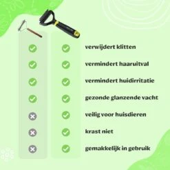 Mister Mill Professionele 2-Zijdige Ondervacht Kam Voor Hond En Kat – Honden/Kattenborstel – Klittenkam – 9,5 Cm. 20 Mister Mill Professionele 2-Zijdige Ondervacht Kam Voor Hond En Kat – Honden/Kattenborstel – Klittenkam – 9,5 Cm. -Hondenproducten 1200x1200 539