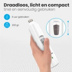 Auronic Elektrische Nagelvijl - Voor Dieren - Oplaadbaar - Draadloos - Diamant Vijlkop - Hond/Katten - Wit -Hondenproducten 1200x1200 615