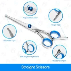 Nobleza Vachtscharen En Kam Set - Scharen Set - Vachtverzorging Set - Scharen Set Voor Honden En Katten -Hondenproducten 1200x1200 624