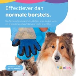 YUNICS® Dieren Handschoen - Haarverwijderaar Voor Huisdieren - Kattenborstel - Hondenborstel - Hondenkam - Kattenhaarverwijderaar - Blauw 9 YUNICS® Dieren Handschoen - Haarverwijderaar Voor Huisdieren - Kattenborstel - Hondenborstel - Hondenkam - Kattenhaarverwijderaar - Blauw -Hondenproducten 1200x1200 638